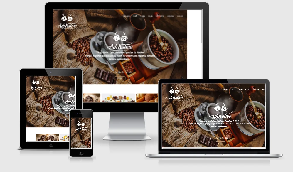Adı Kahve web tasarım projesi