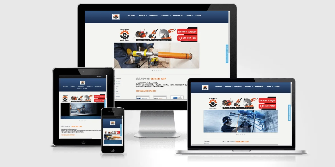 Erzurum Karot web tasarım projesi