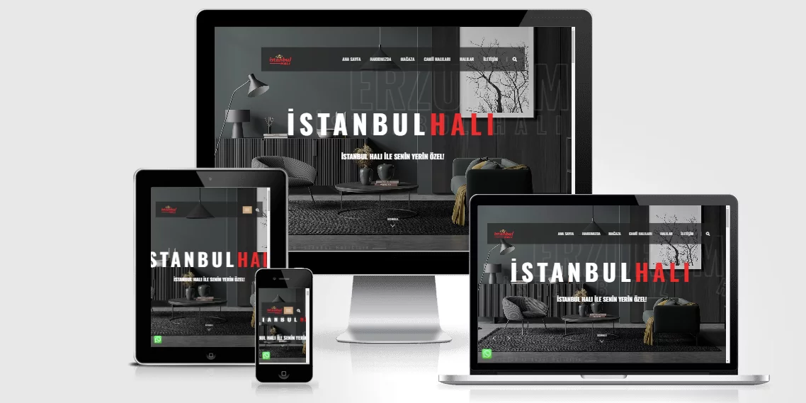 İstanbul Halıcılık web tasarım projesi
